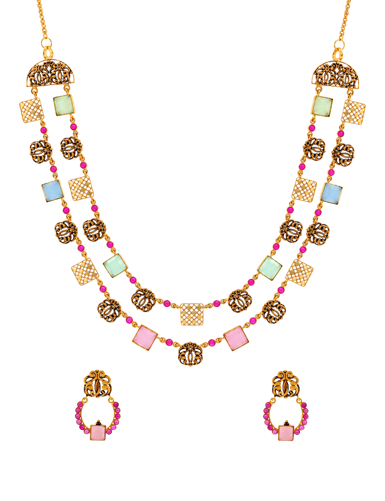 Phoolrang Heritage Gold Set - 22 Karat