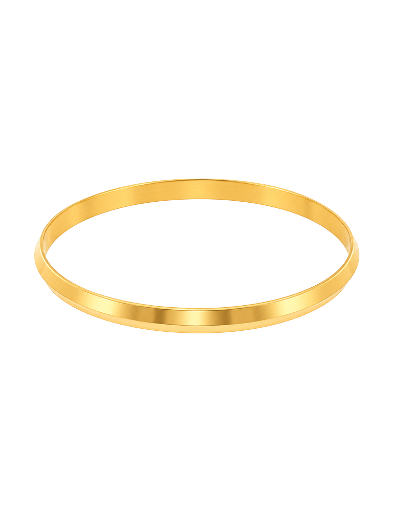 Classic Statement Gold Kada - 22 Karat