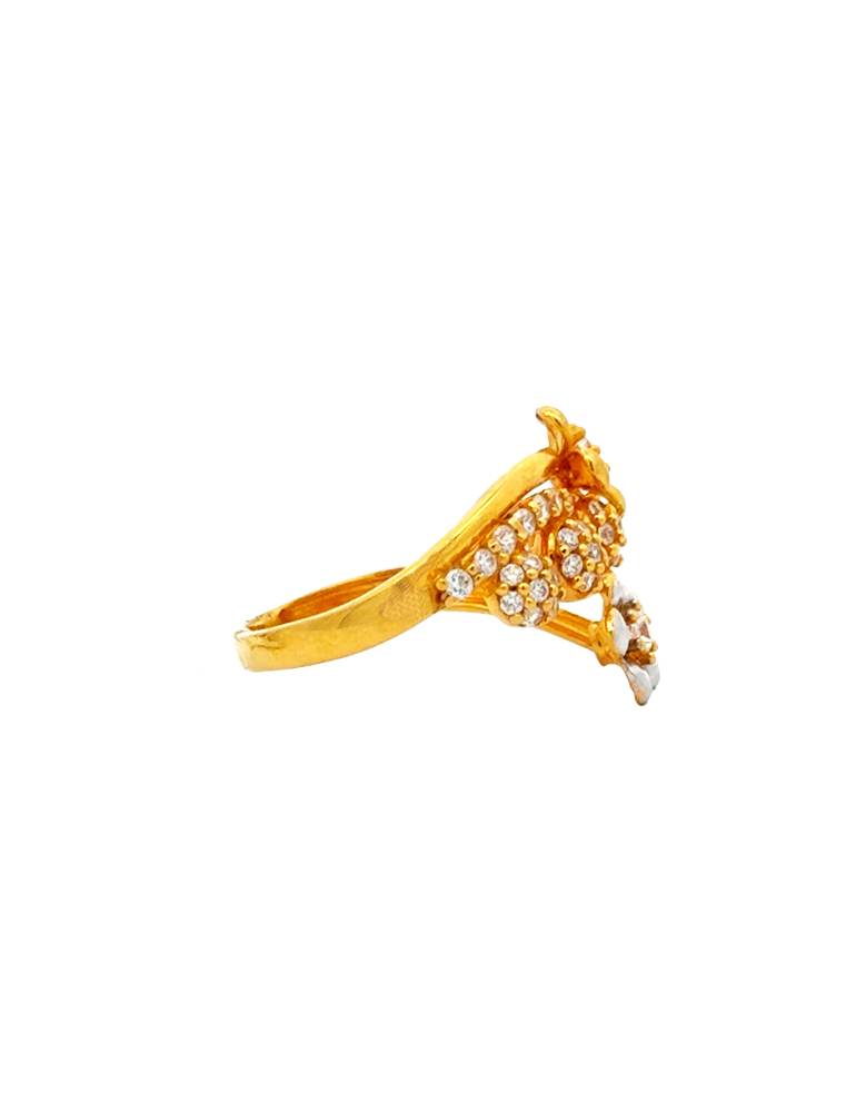 Gold Ladies Ring 22 Kt