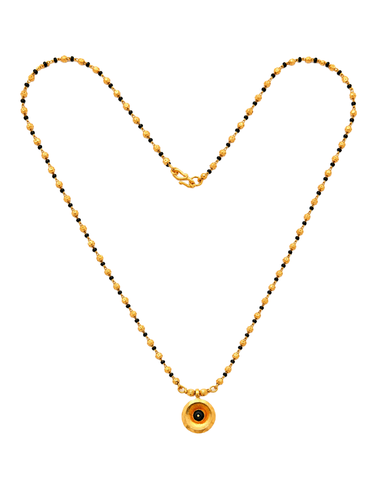 Ziya Gold Mangalsutra - 22 Karat