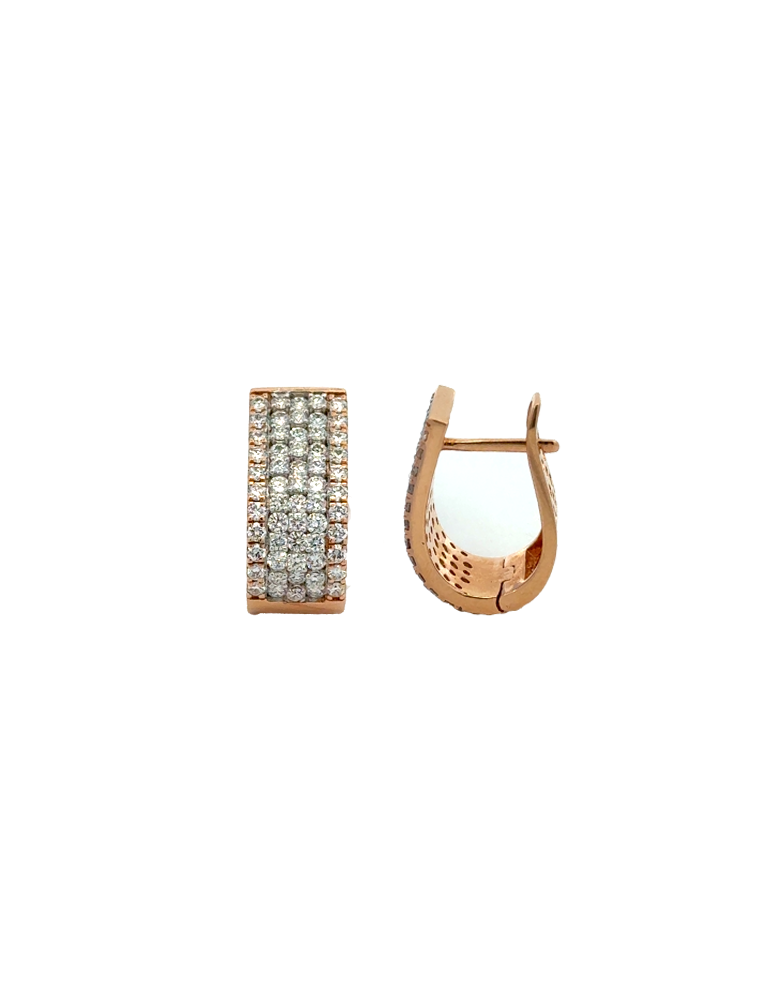 Diamond Earrings - 18 Karat