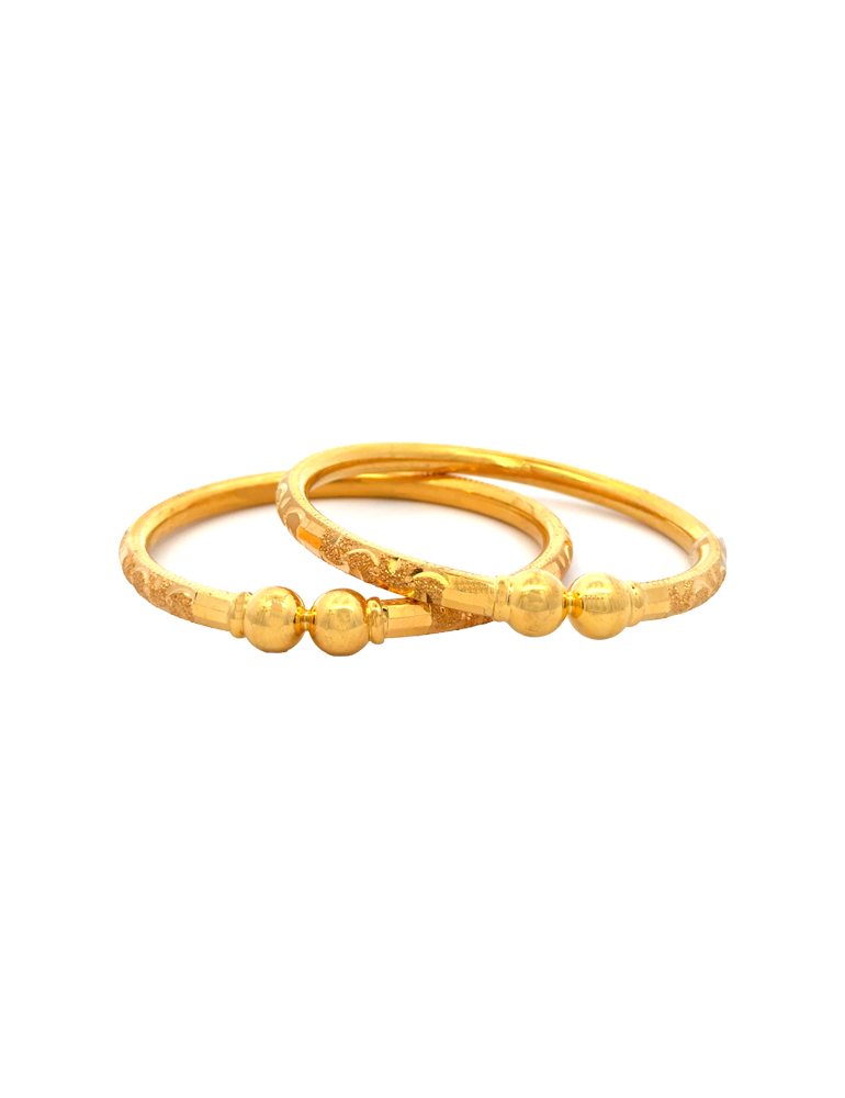 Gold Bangle 22 Karat - Set Of 2