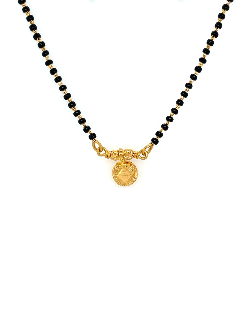 Gold Thali Mangalsutra 22 Karat