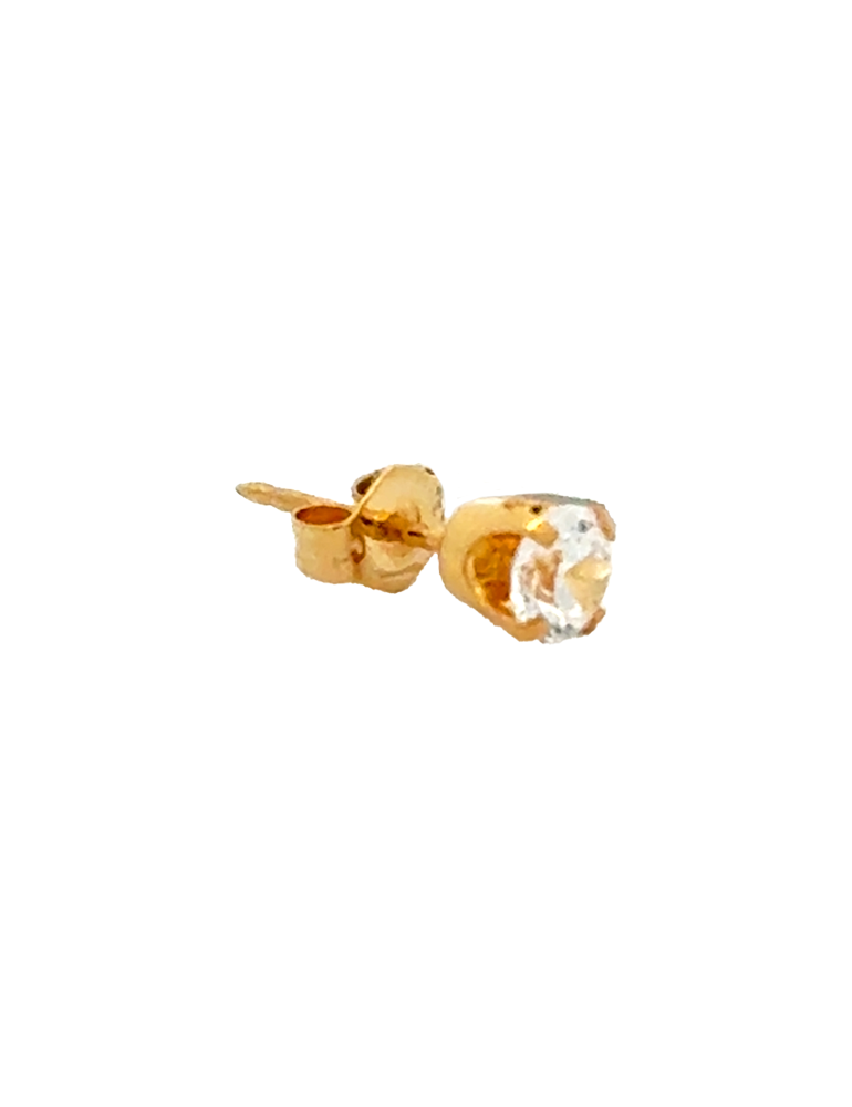 Gold Nose Pin - 22 Karat