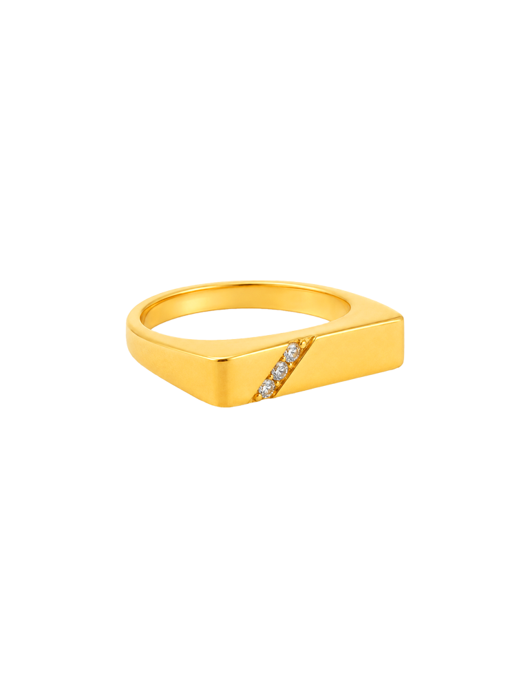 Vanguard Gold Ring - 22 Karat