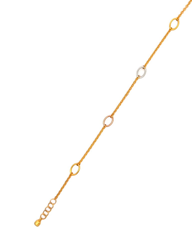 Gold Women's Bracelet 22 Karat