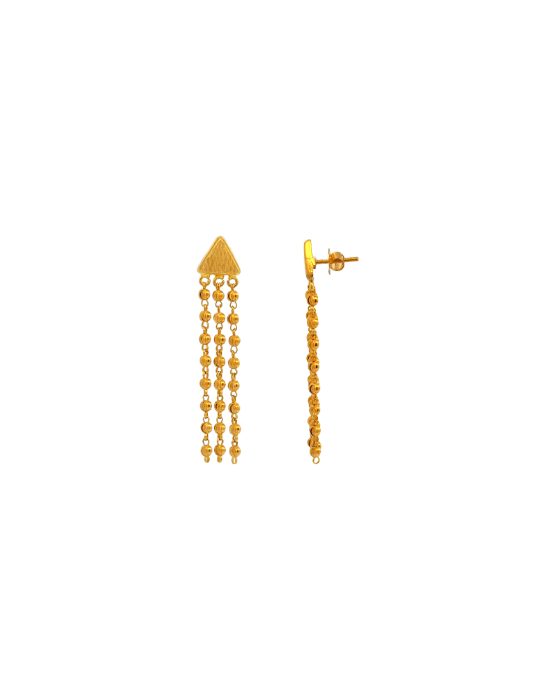 Gold Earrings 22 Karat