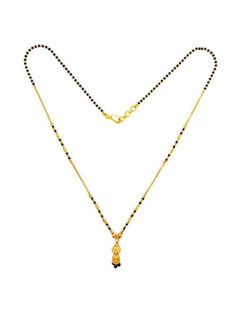 Gold Thali Mangalsutra 22 Karat