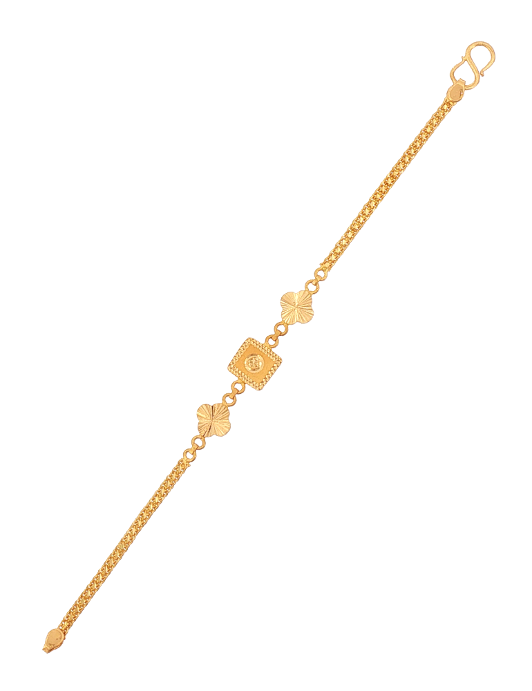 Svarnavrit Gold Bracelet - 22 Karat