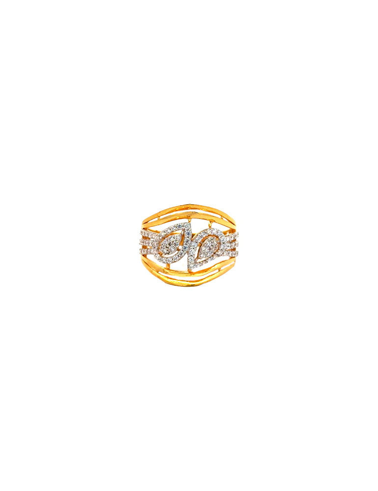 Gold Ladies Ring 22 Kt