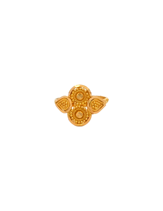 Gold Baby Ring 22 Karat