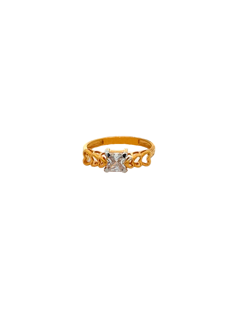 Gold Women's Ring - 22 Kt