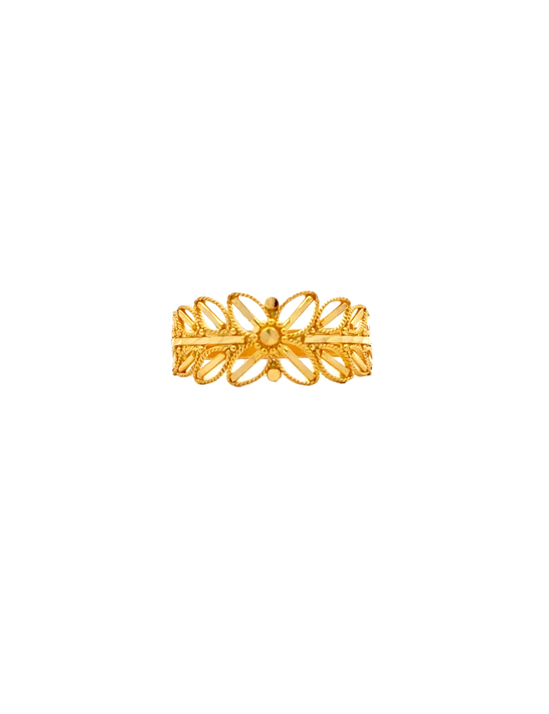 Patralekha Gold Ring - 22 Karat