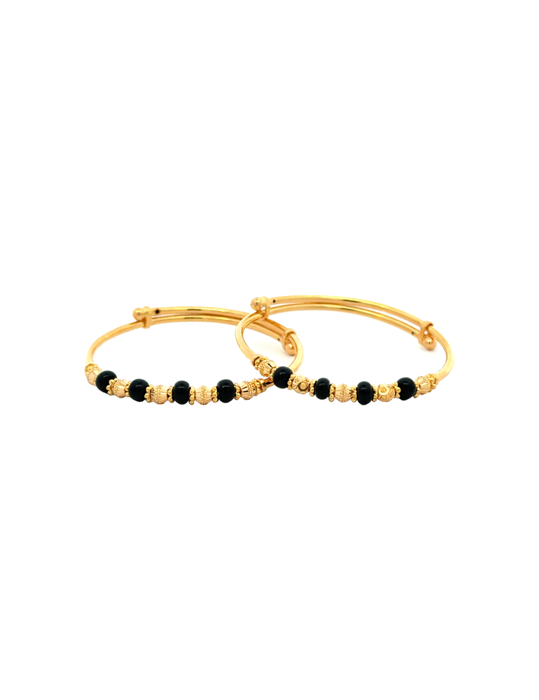 Gold Baby Bangles 22 Karat