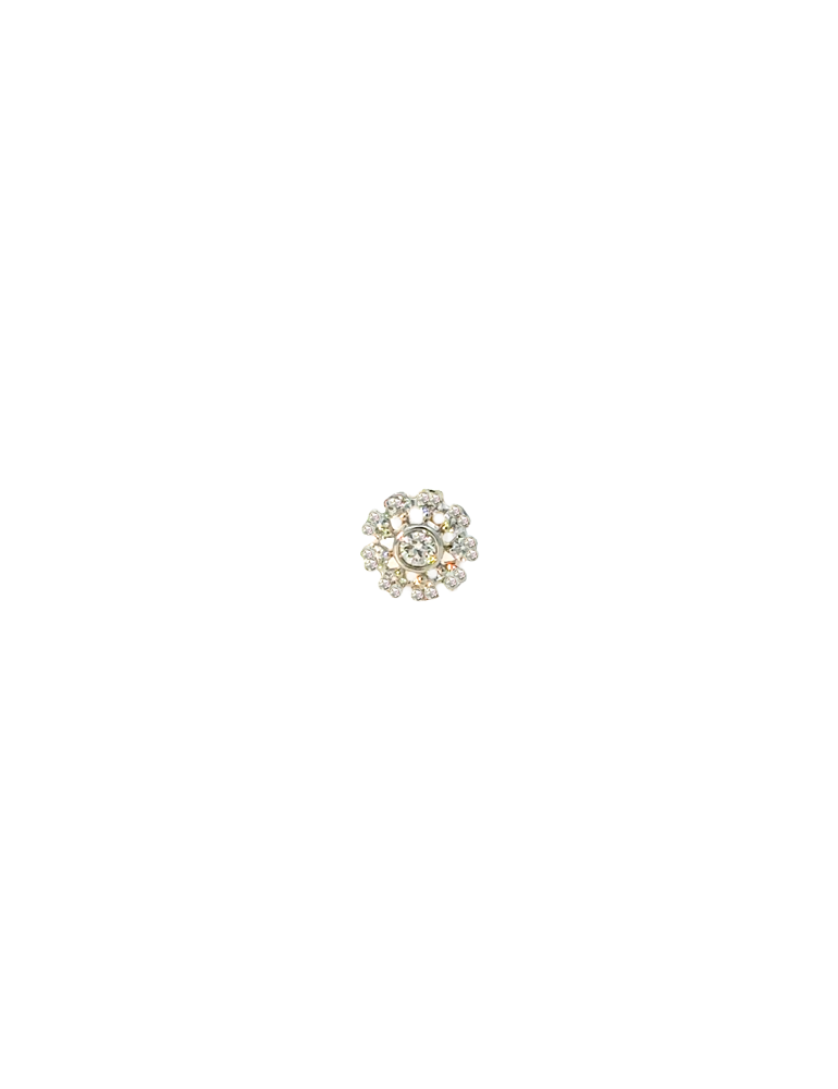 Diamond Nose Pin 18 Karat
