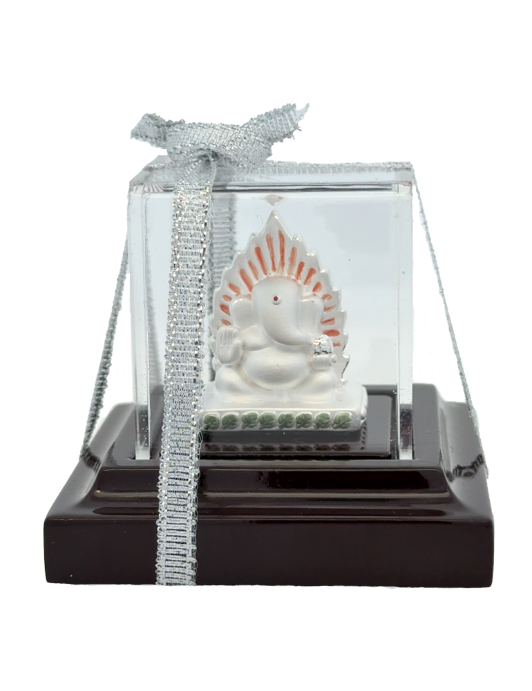 Ganesh Idol (999 Fine Silver)