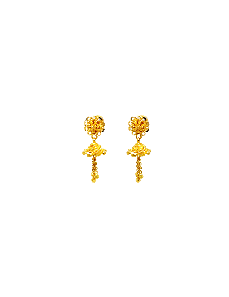 Gold Ear Rings 22kt