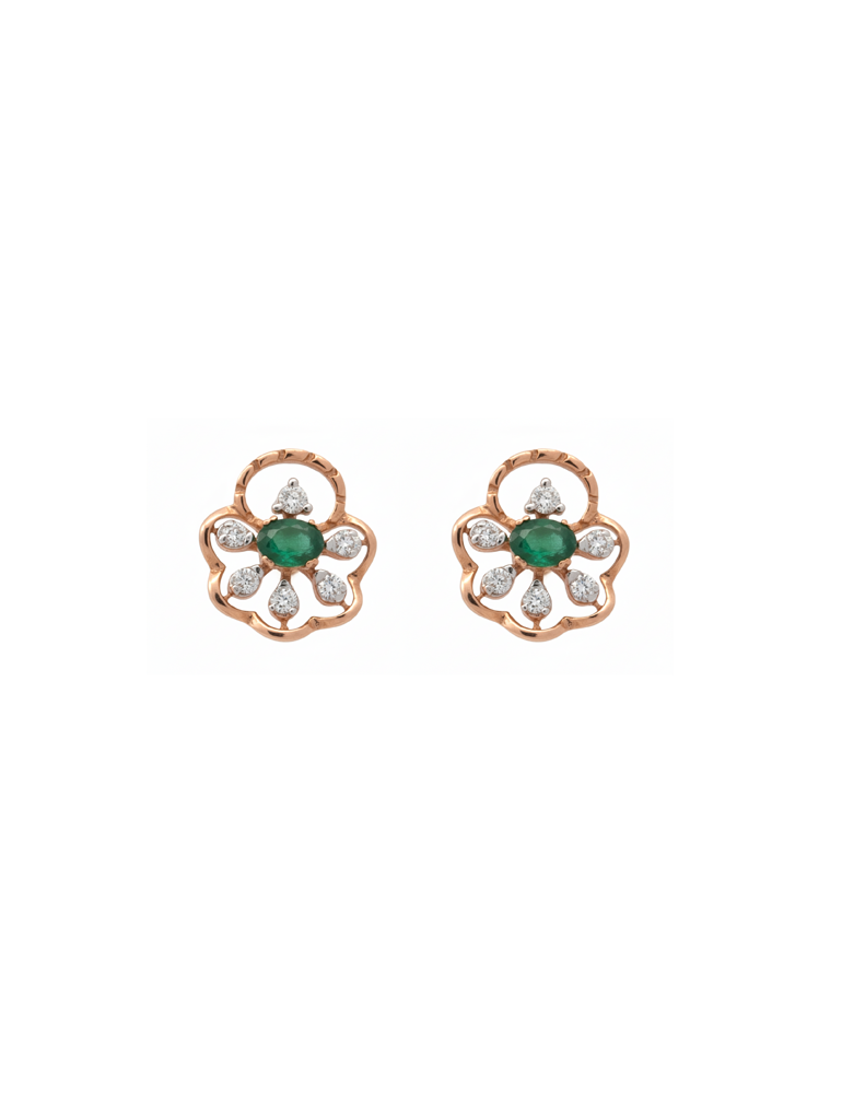 Diamond Earrings - 18 Karat
