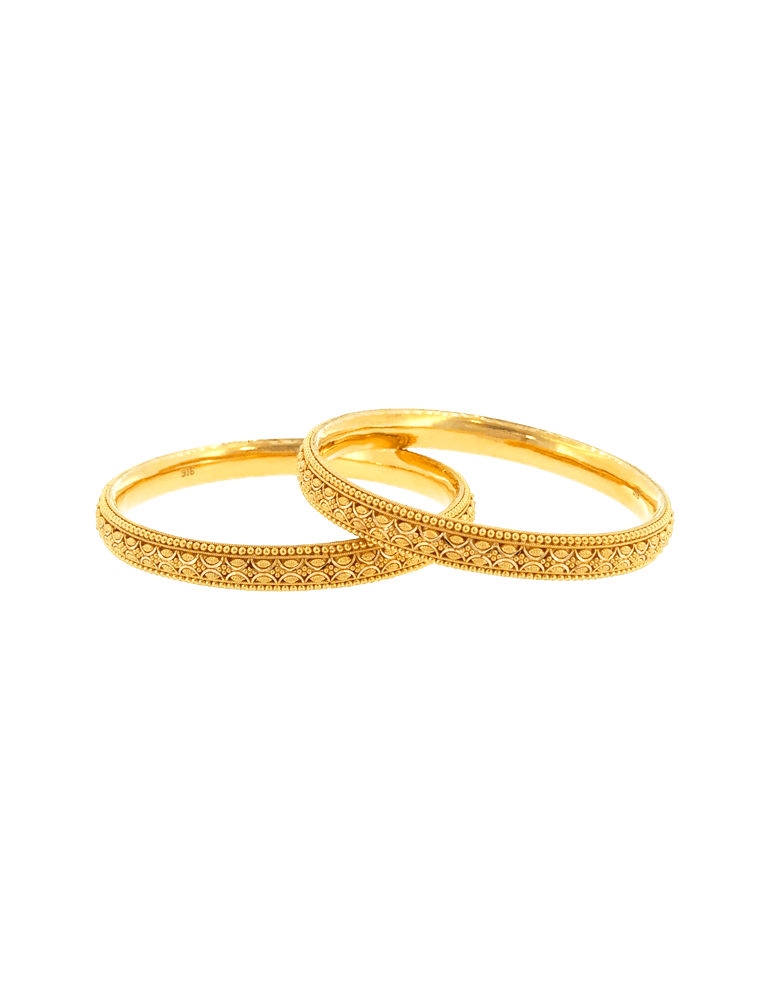 Kanchan Darbar Bangles 22kt  - Set of 6