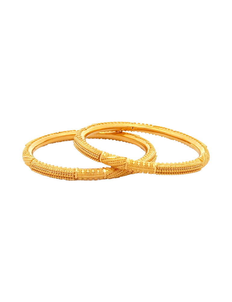 Suvarnrekha Gold Bangles 22kt  - Set of 6