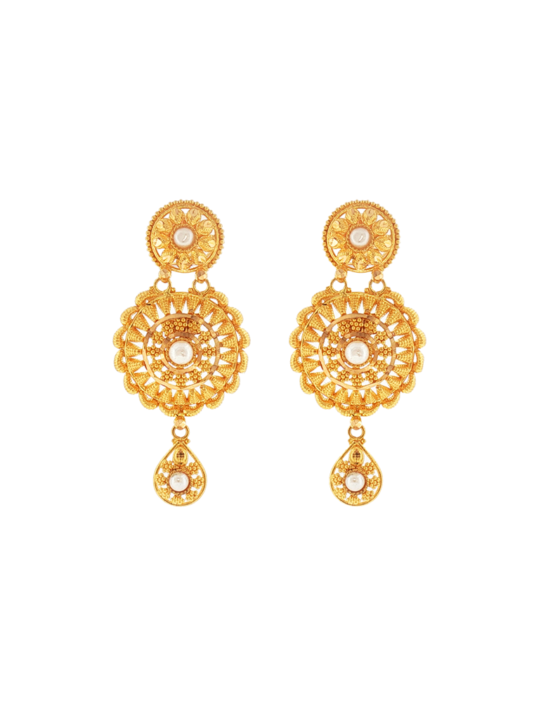 Aabha Pearl Chakra Drops - 22 Karat