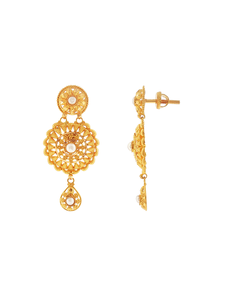 Aabha Pearl Chakra Drops - 22 Karat