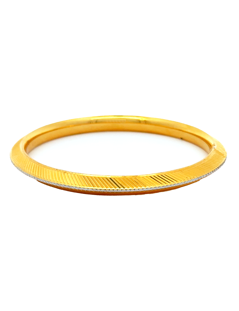 Gold Men's Kada 22 Karat