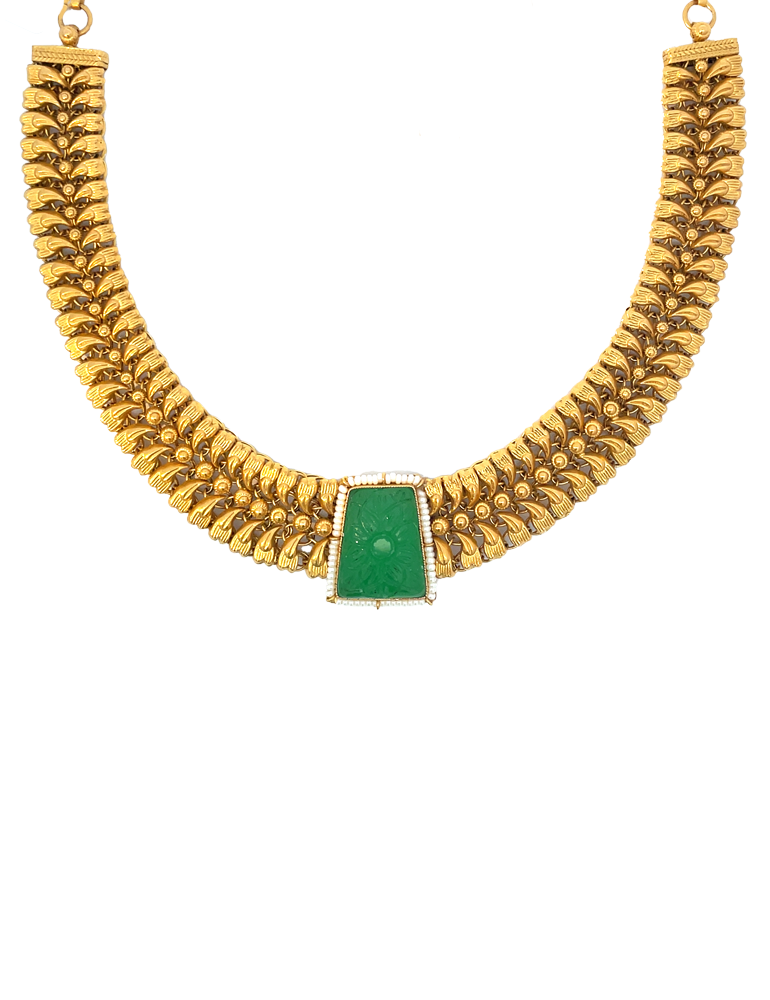 Gold Set with Earrings 22 Karat