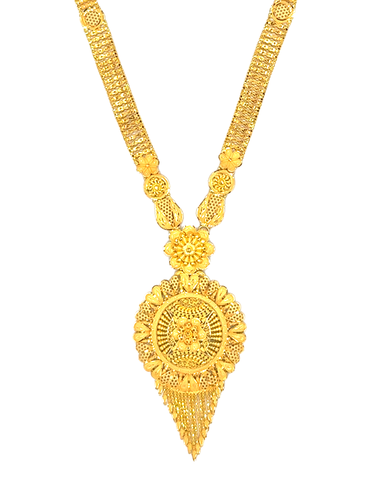 Gold Set with Earrings 22 Karat