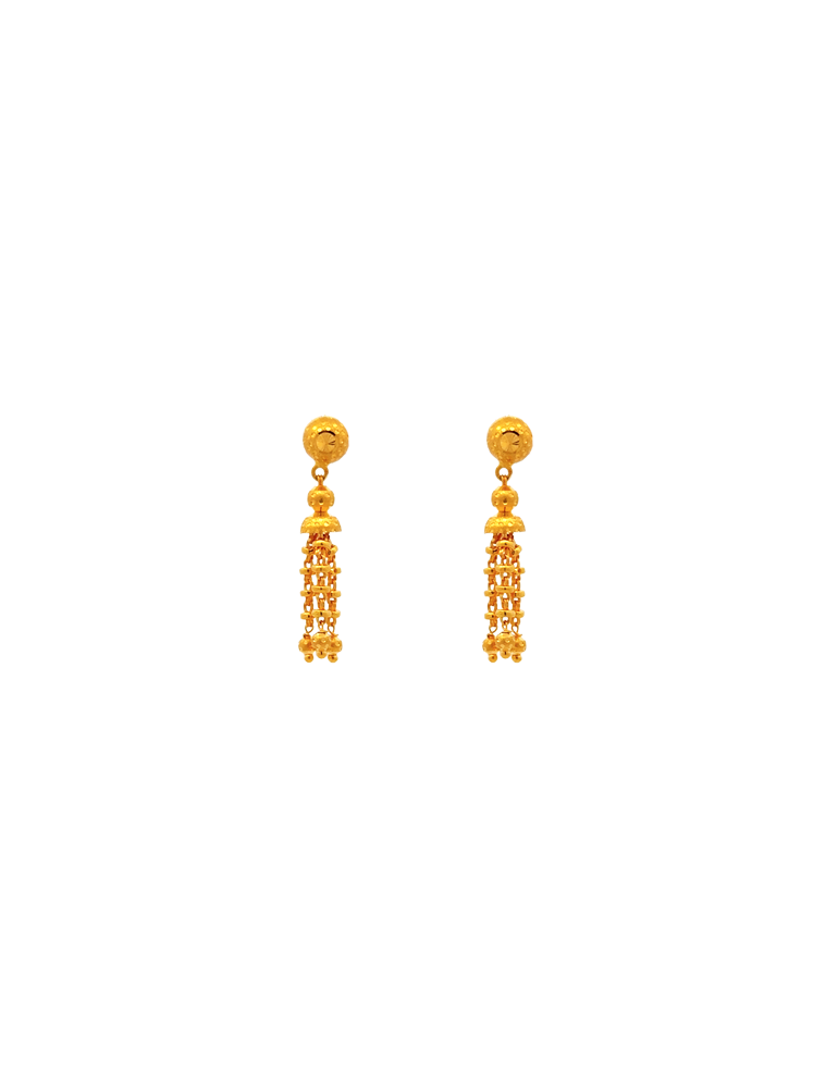 22 KT Yellow Gold Set With Earrings