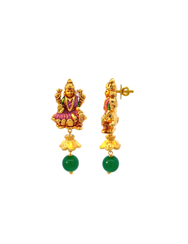 Gold Earrings 22 Karat