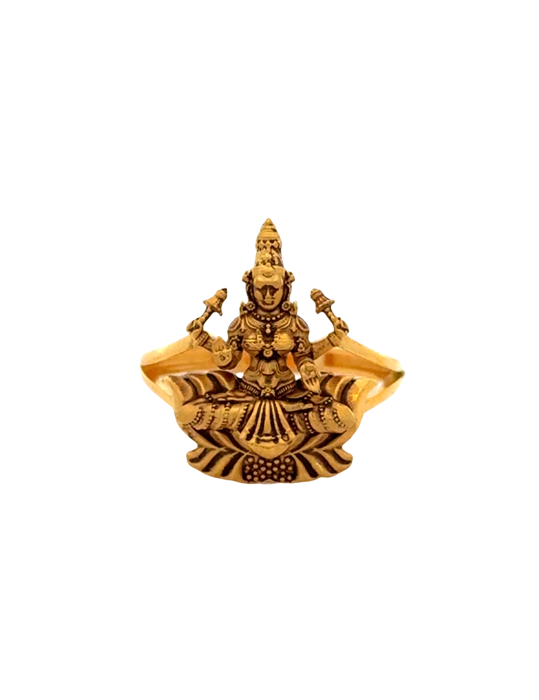Sri Lakshmi Heritage Ring - 22 Karat
