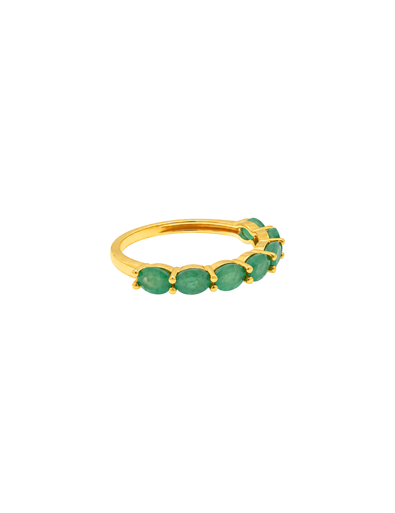 The Verdant Vine Ring - 22 Karat