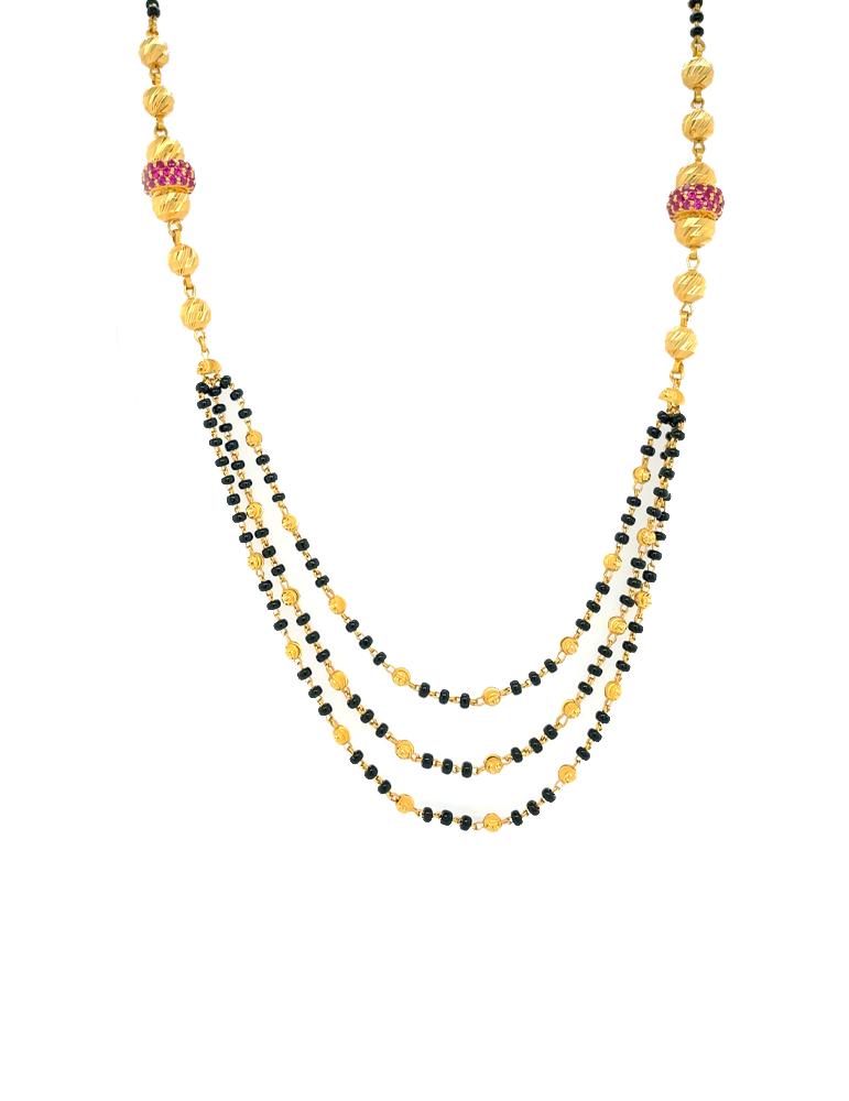 Gold Mangalsutra 22 Karat
