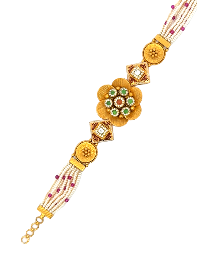Gold Women's Bracelet - 22 Kt
