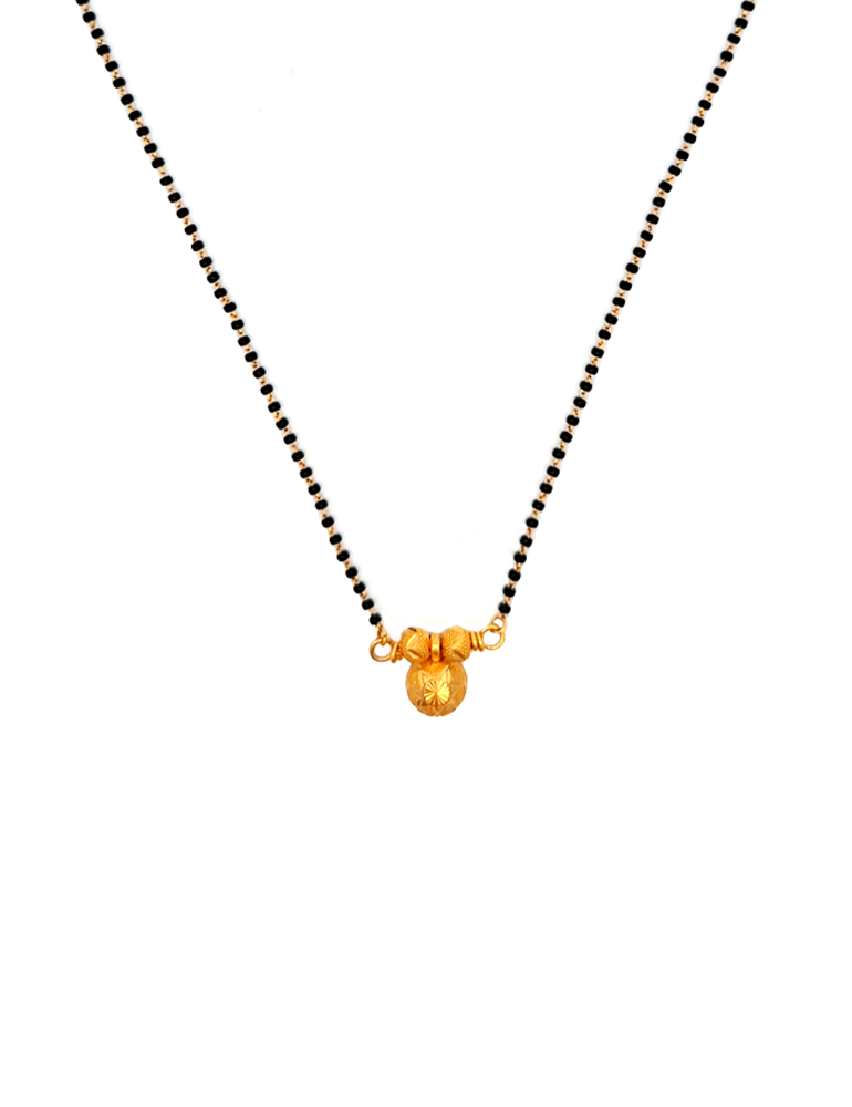 Gold Thali Mangalsutra 22 Karat