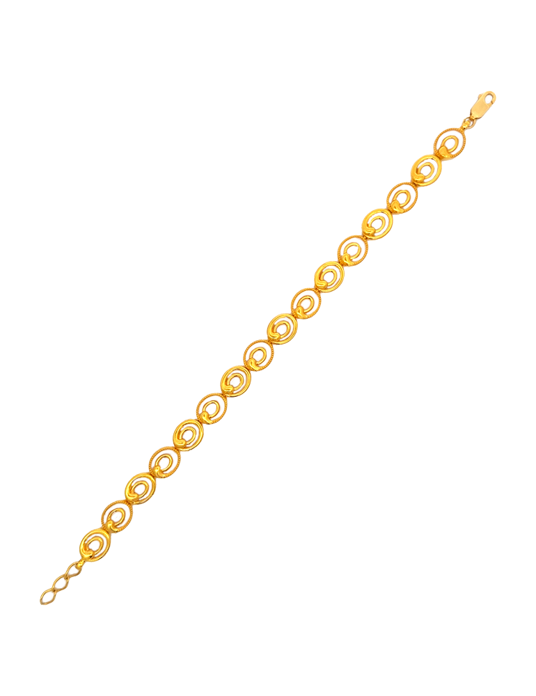 Gold Women's Bracelet 22 Karat