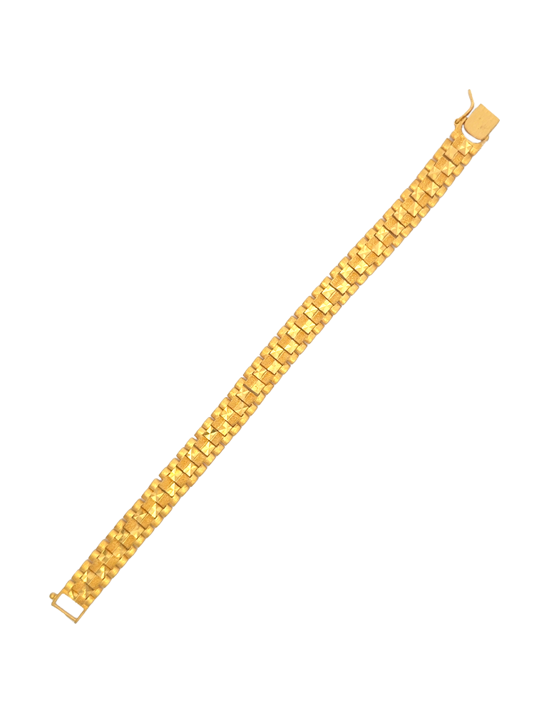 Men's Gold Bracelet - 22 Karat