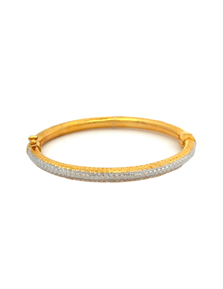 Gold Bangle Bracelet 22 Karat