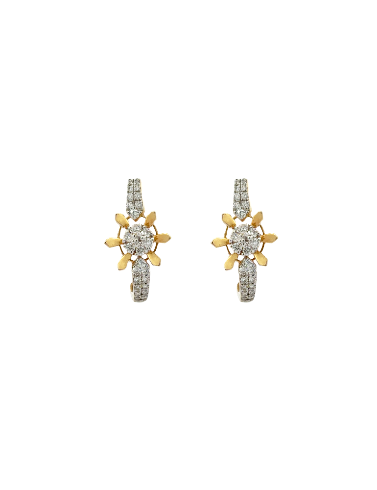 Diamond Earrings - 18 Karat