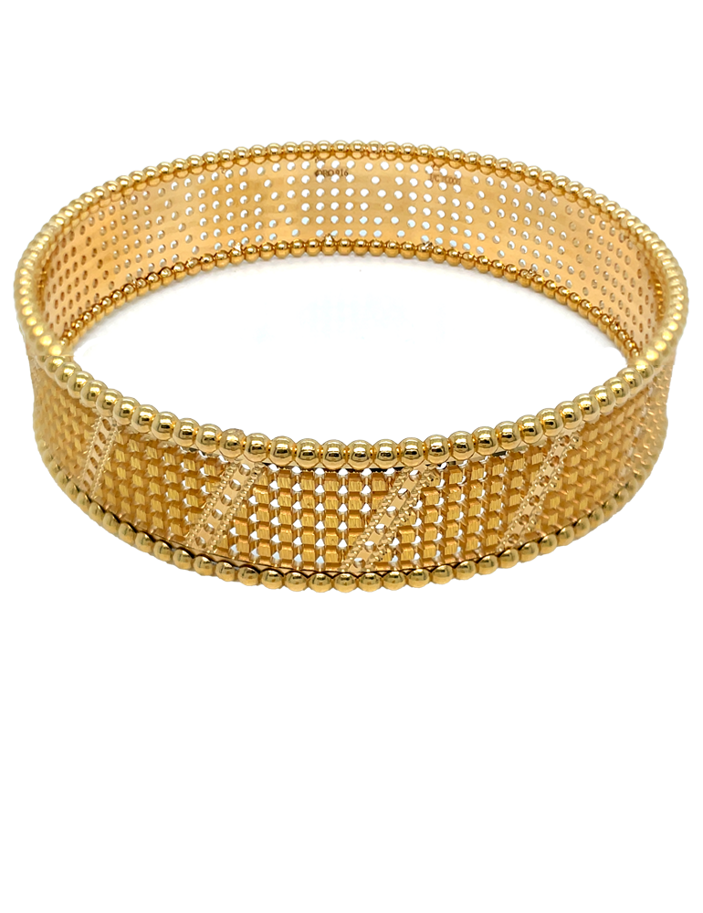 22 Kt Gold Bangles - Set of 2