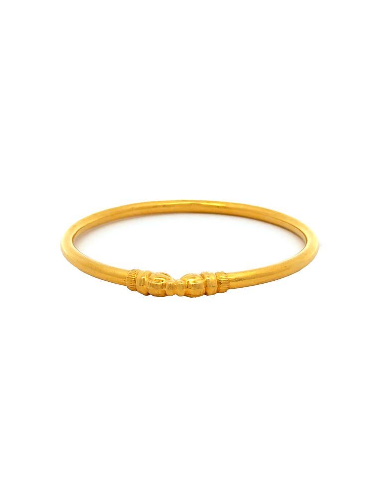 22 Kt Gold Bangles - Set of 2