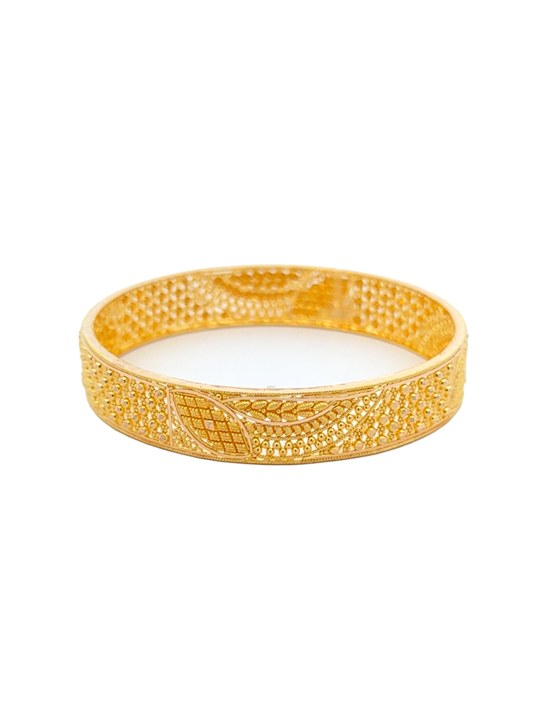 22 Kt Gold Bangles - Set of 2