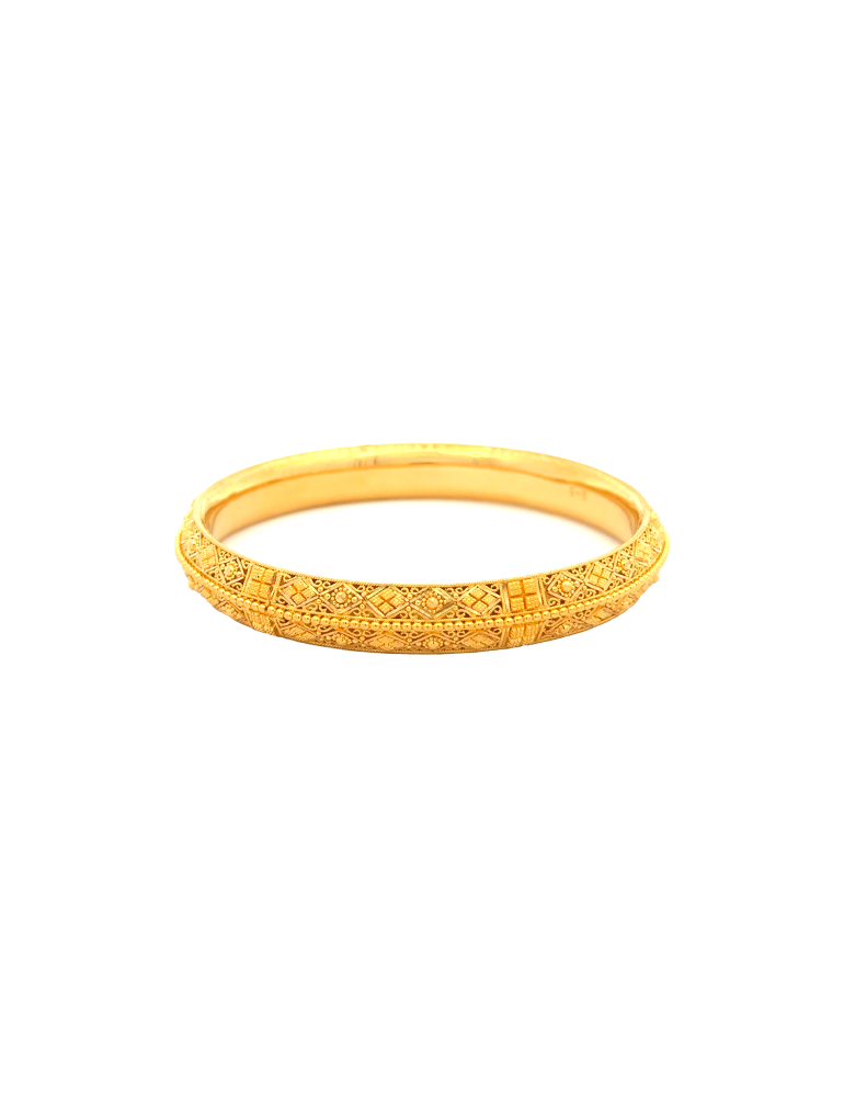 Gold Bangle 22 Karat set of 2