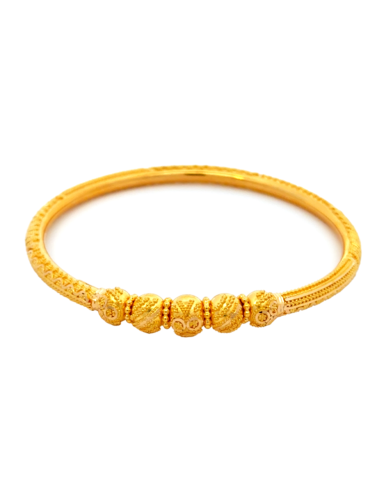 Gold Bangles 22Kt - Set of 2