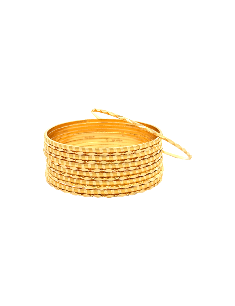 Gold Bangles 22kt