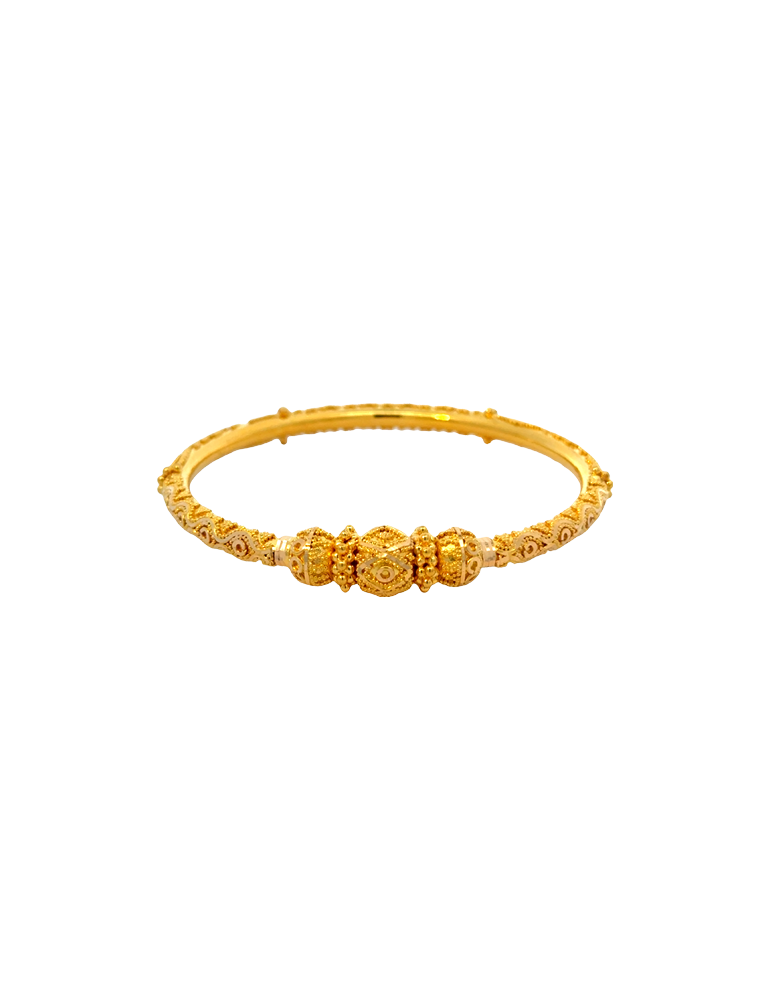 Gold Bangles 22kt  - Set of 2