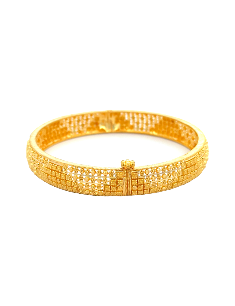 22 Kt Gold Bangles - Set of 2