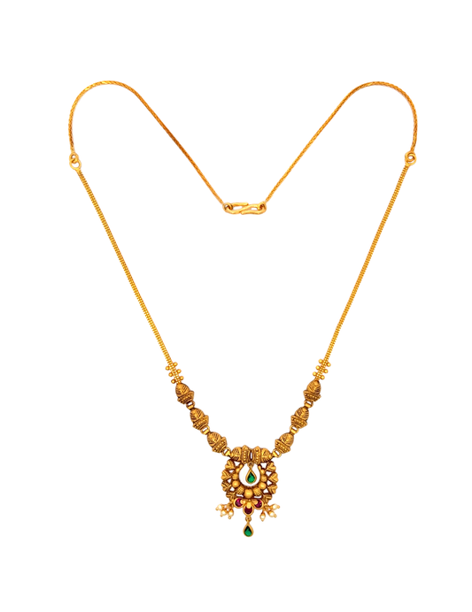Devangana Gold Haar - 22 Kt
