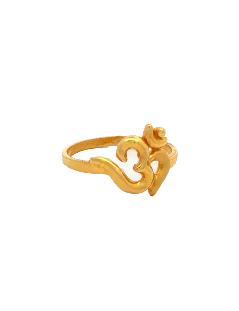 Gold Baby Ring 22 Karat